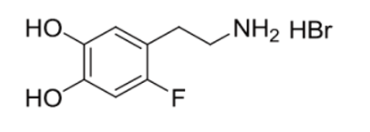 Picture of 4-(2-Aminoethyl)-5-fluorobenzene-1,2-diol hydrobromide (2 mg)