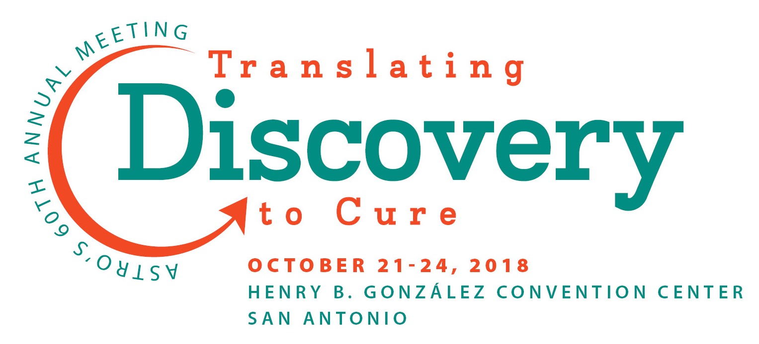 2018 ASTRO Annual Meeting Logo with Dates