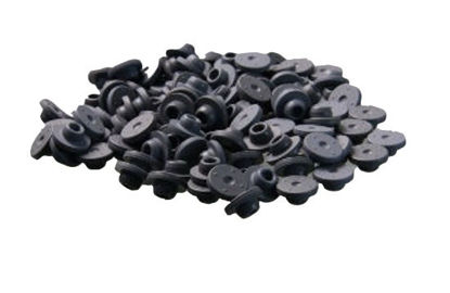 Picture of Grey Rubber Stoppers (13 mm) - 25/package