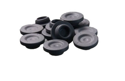 Picture of Grey Rubber Stoppers (26 mm) - 100/package
