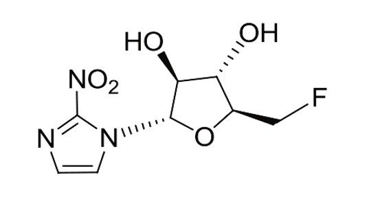 Picture of 1-(5-Deoxy-5-fluoro-alpha-D-arabinofuranosyl)-2-nitroimidazole (2 mg)