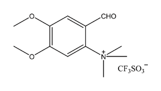 Picture of 6-Trimethylammoniumveratraldehyde triflate (2 mg)