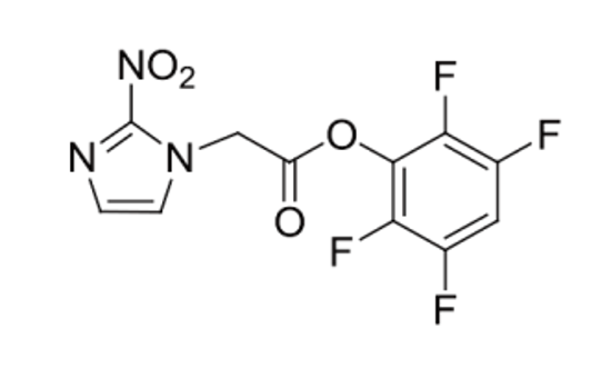 Picture of 2,3,5,6-Tetrafluorophenyl-2-(2-nitroimidazol -1-yl)acetate (5 mg)