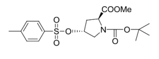 Picture of N-Boc-trans-4-tosyloxy-L-proline methyl ester (5 mg)