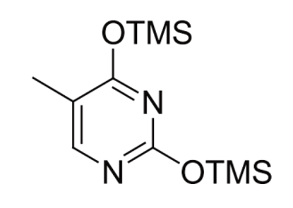 Picture of 5-Methyl-2,4-bis[(trimethylsilyl)oxy]pyrimidine (10 mg)