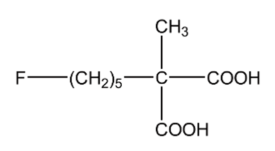 Picture of Propanedioic acid,2-(5-fluoropentyl)-2-methy- (2 mg)