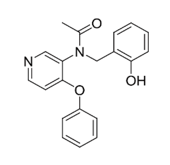 Picture of Acetamide, N-[(2-hydroxyphenyl)methyl]-N-(4- phenoxy-3-pyridinyl)- (2 mg)