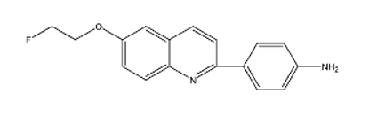 Picture of 4-(6-(2-fluoroethoxy)quinolin-2-yl) Benzenamine (5 mg)