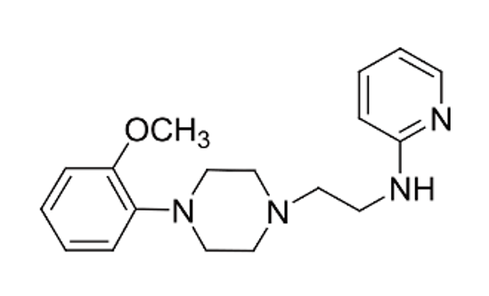 Picture of N-(2-(4-(2-methoxyphenyl)piperazin-1-yl) ethyl)pyridine-2-amine (2 mg)
