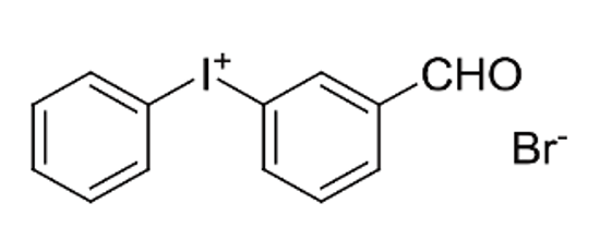 Picture of (3-formyl-phenyl)-phenyl-iodonium;  Bromide (Custom Volume)